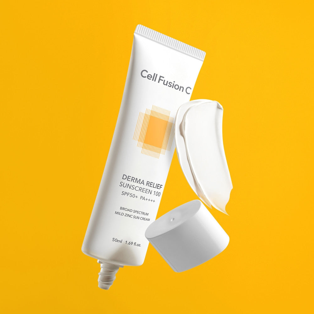 [Cell Fusion C] Derma Relief Sunscreen SPF50+ / PA++++ 50ml - LUUELA