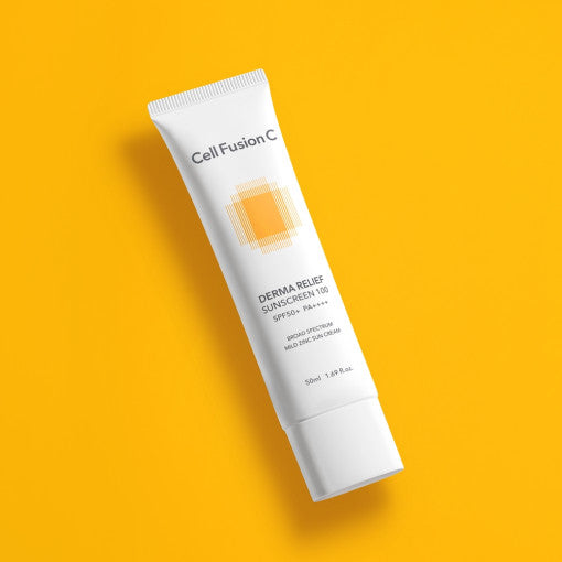 [Cell Fusion C] Derma Relief Sunscreen SPF50+ / PA++++ 50ml - LUUELA