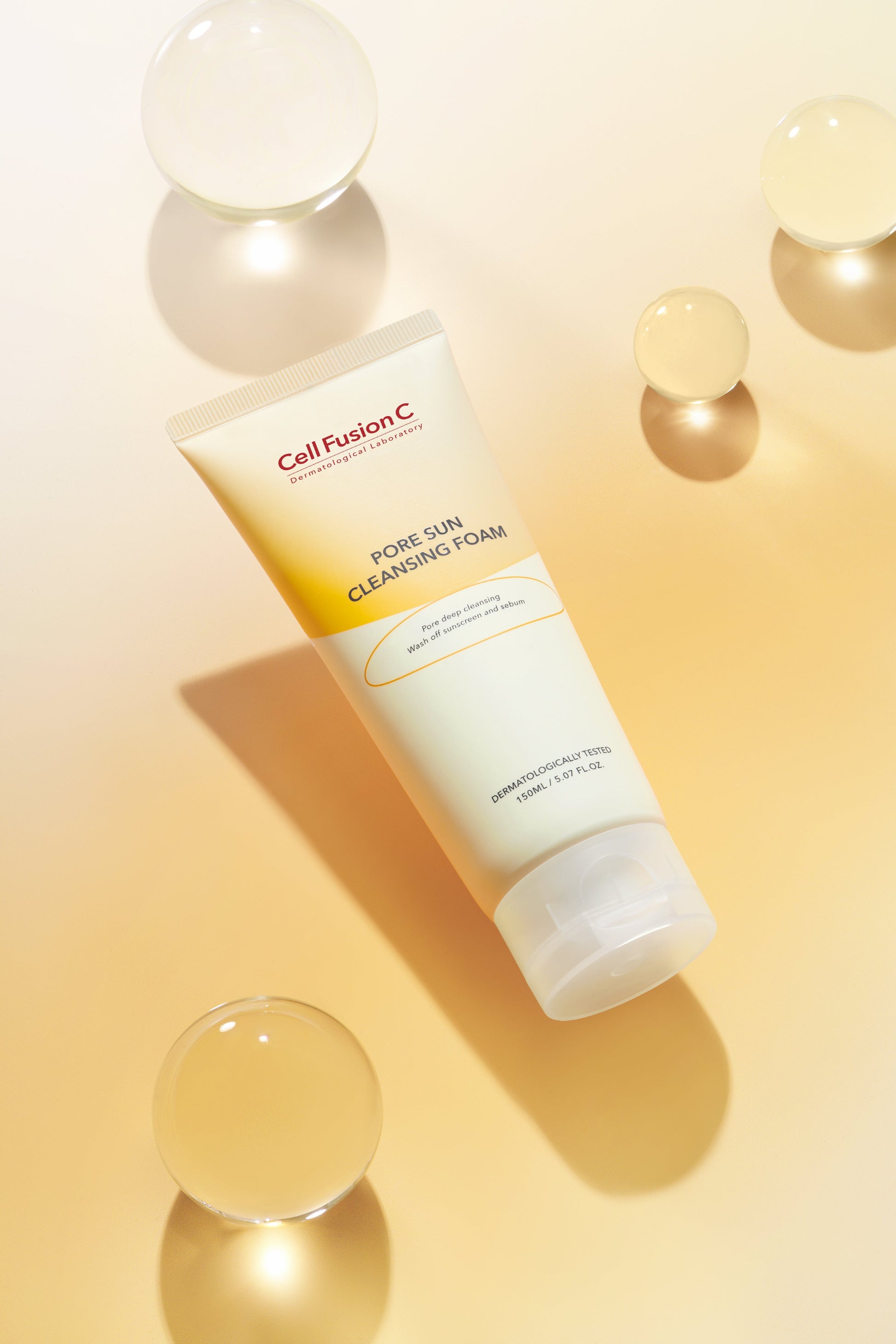 [Cell Fusion C] Pore Sun Cleansing Foam 150ml - LUUELA