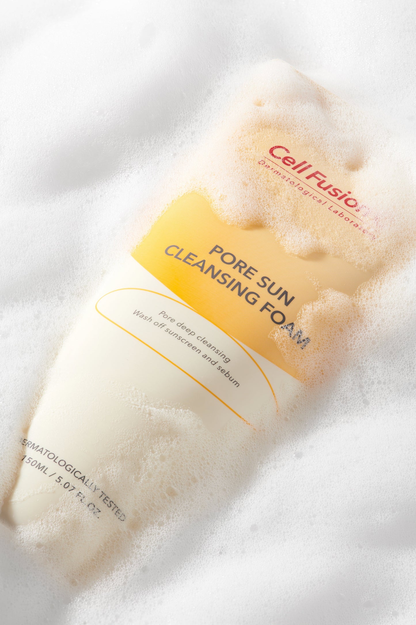 [Cell Fusion C] Pore Sun Cleansing Foam 150ml - LUUELA