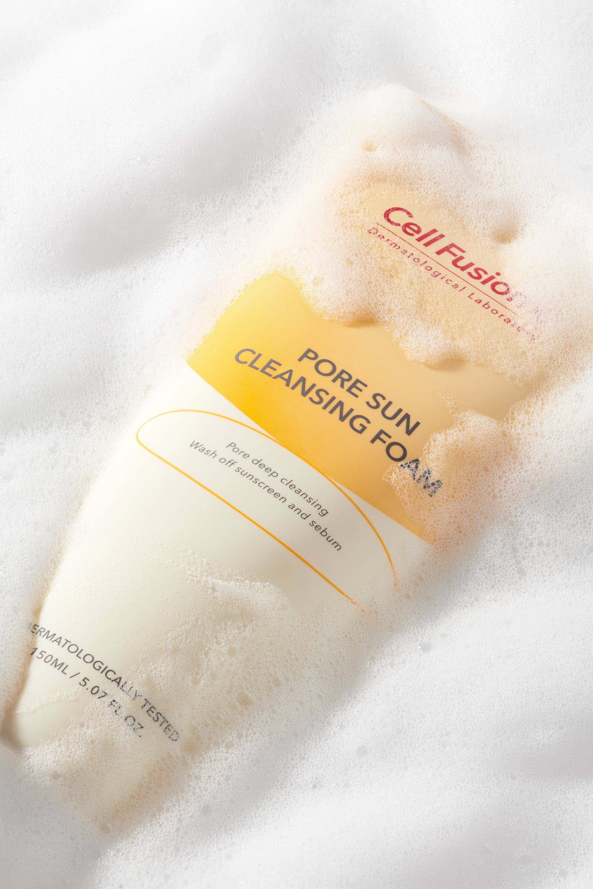 [Cell Fusion C] Pore Sun Cleansing Foam 150ml - LUUELA