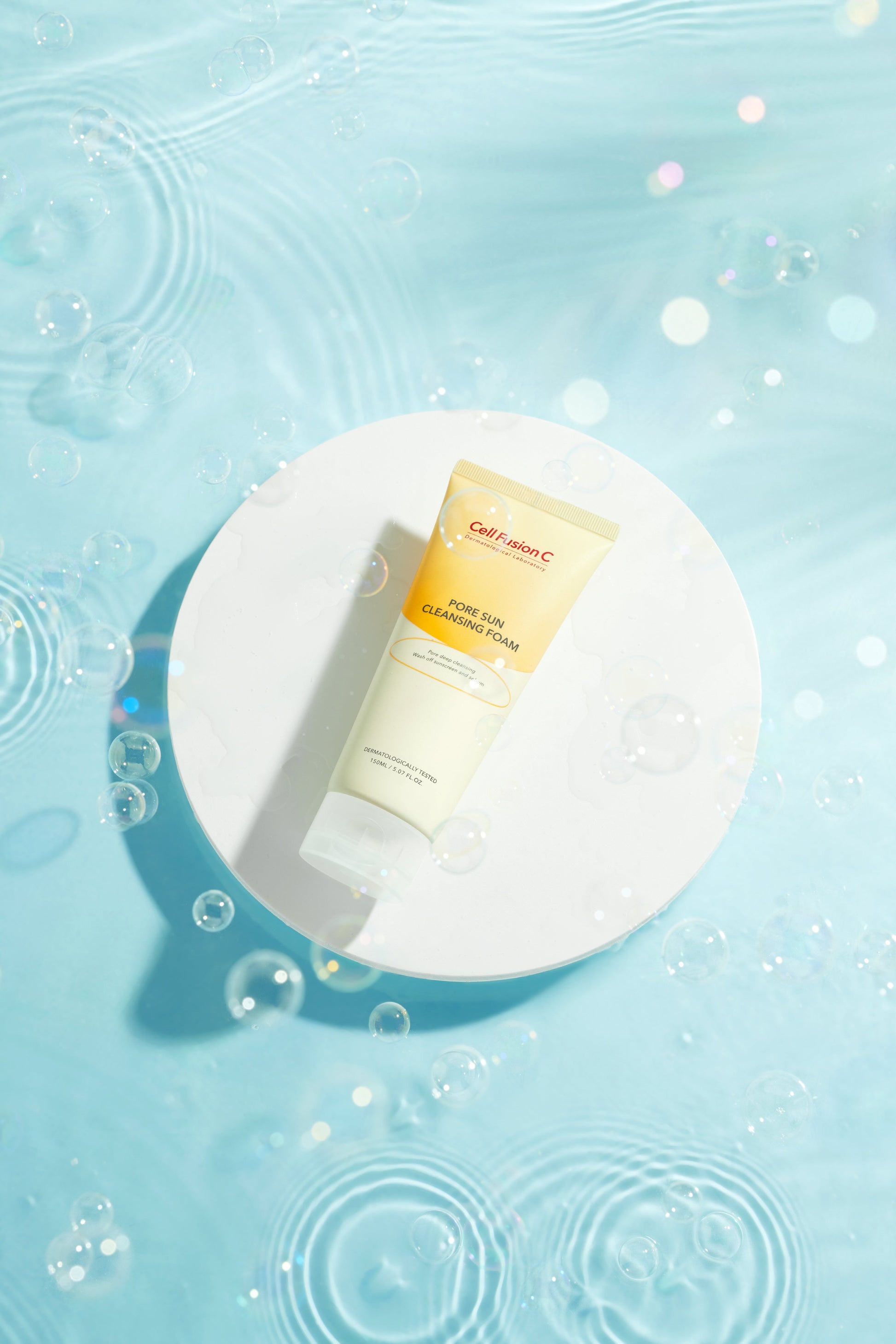 [Cell Fusion C] Pore Sun Cleansing Foam 150ml - LUUELA