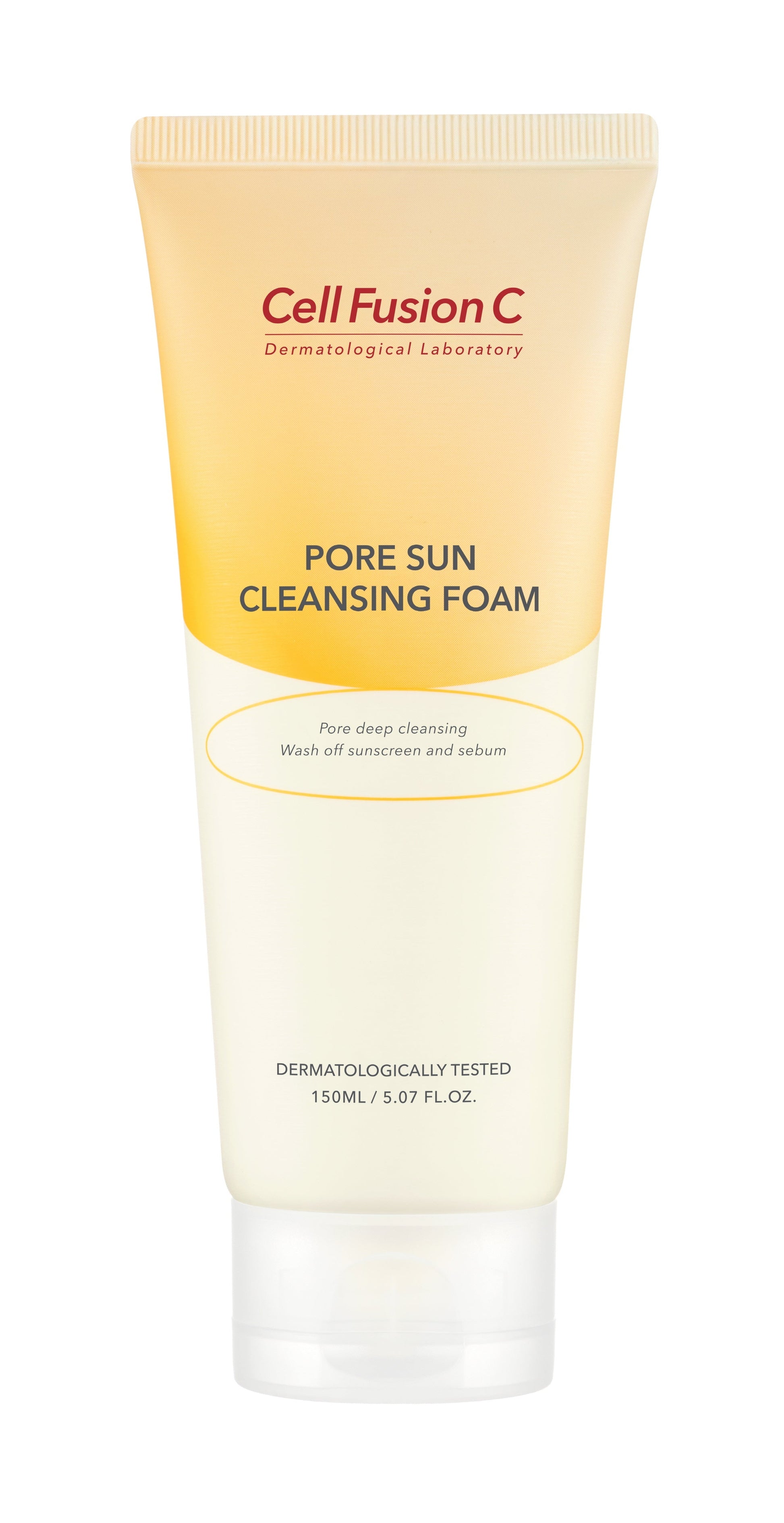 [Cell Fusion C] Pore Sun Cleansing Foam 150ml - LUUELA