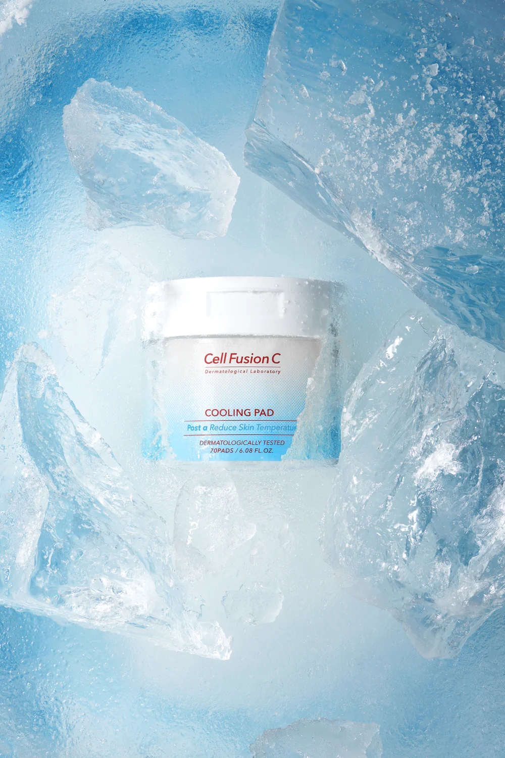 [Cell Fusion C] Post Alpha Cooling Pad (70 Pads) 180ml - LUUELA