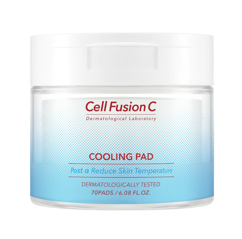 [Cell Fusion C] Post Alpha Cooling Pad (70 Pads) 180ml - LUUELA