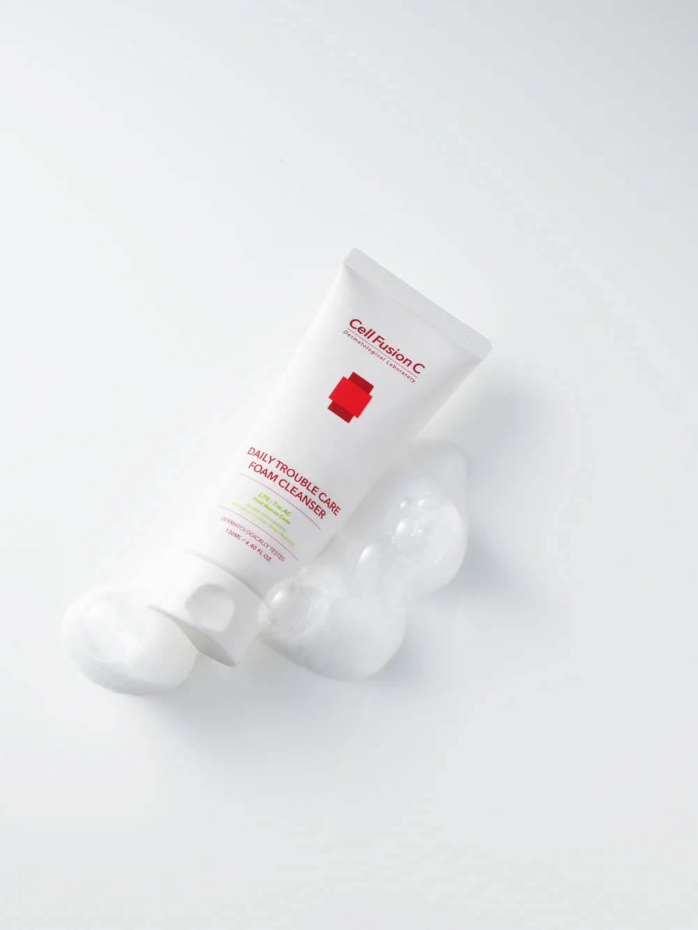 [Cell Fusion C] TRE.AC Daily Trouble Care Foam Cleanser 130ml - LUUELA