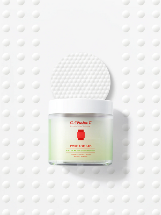 [Cell Fusion C] TRE.AC Pore Tox Pad (60 pads) - LUUELA