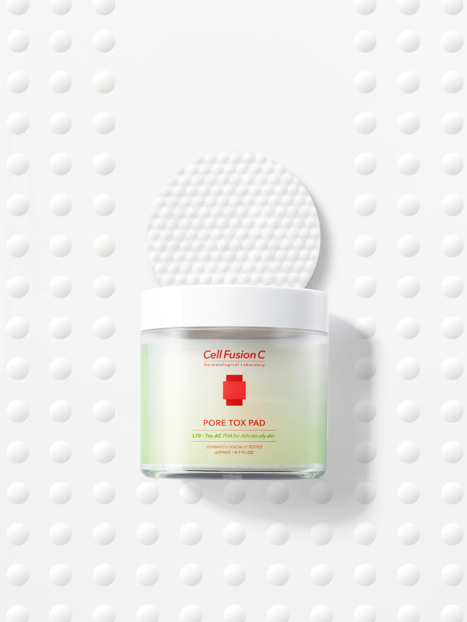 [Cell Fusion C] TRE.AC Pore Tox Pad (60 pads) - LUUELA