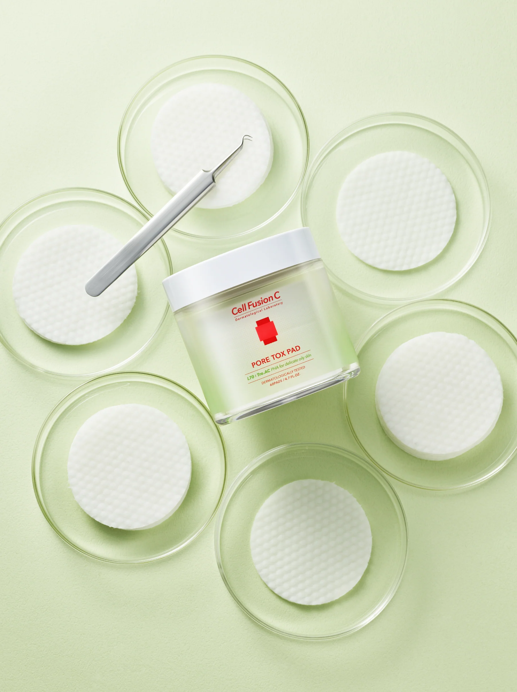 [Cell Fusion C] TRE.AC Pore Tox Pad (60 pads) - LUUELA