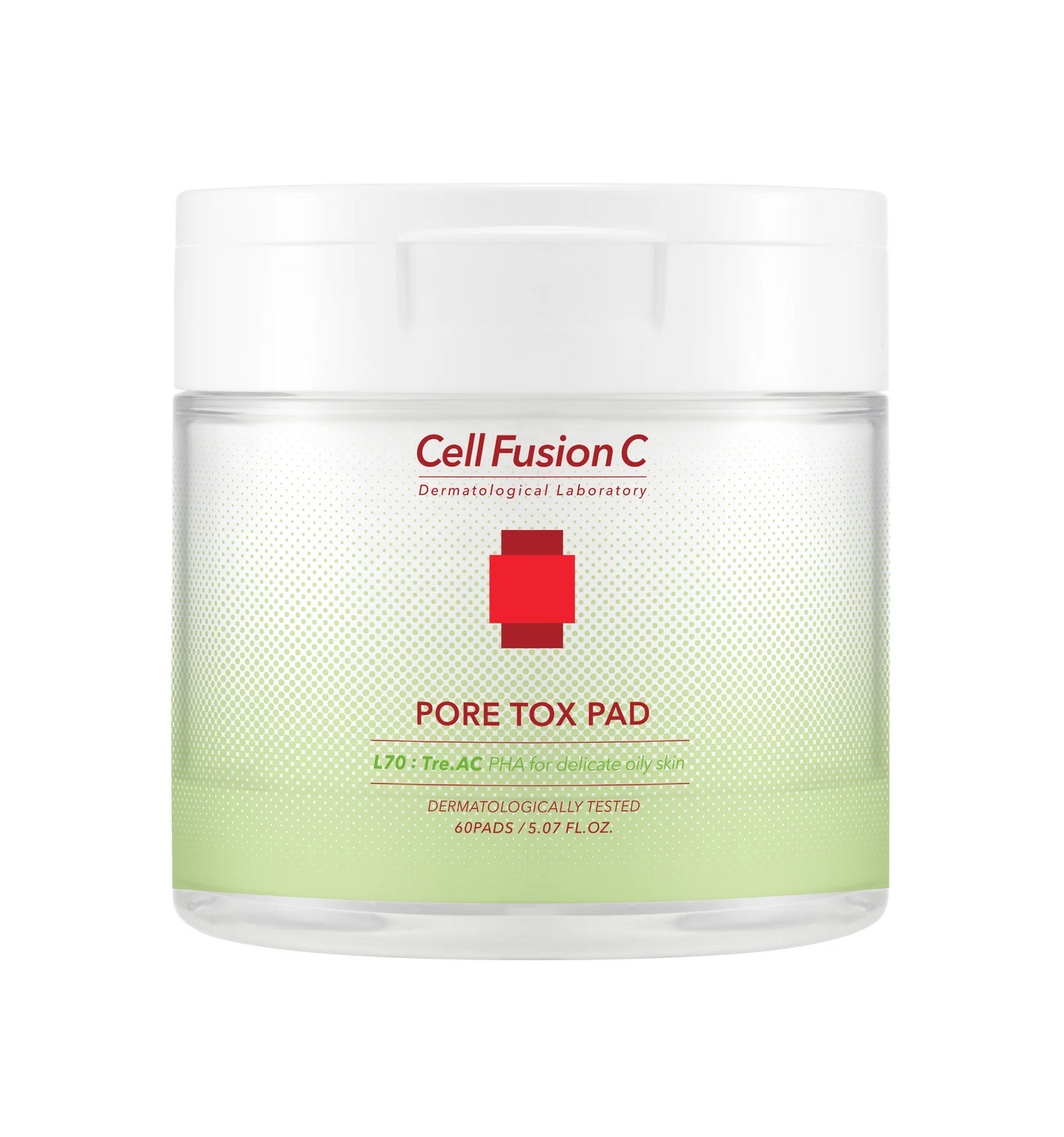 [Cell Fusion C] TRE.AC Pore Tox Pad (60 pads) - LUUELA