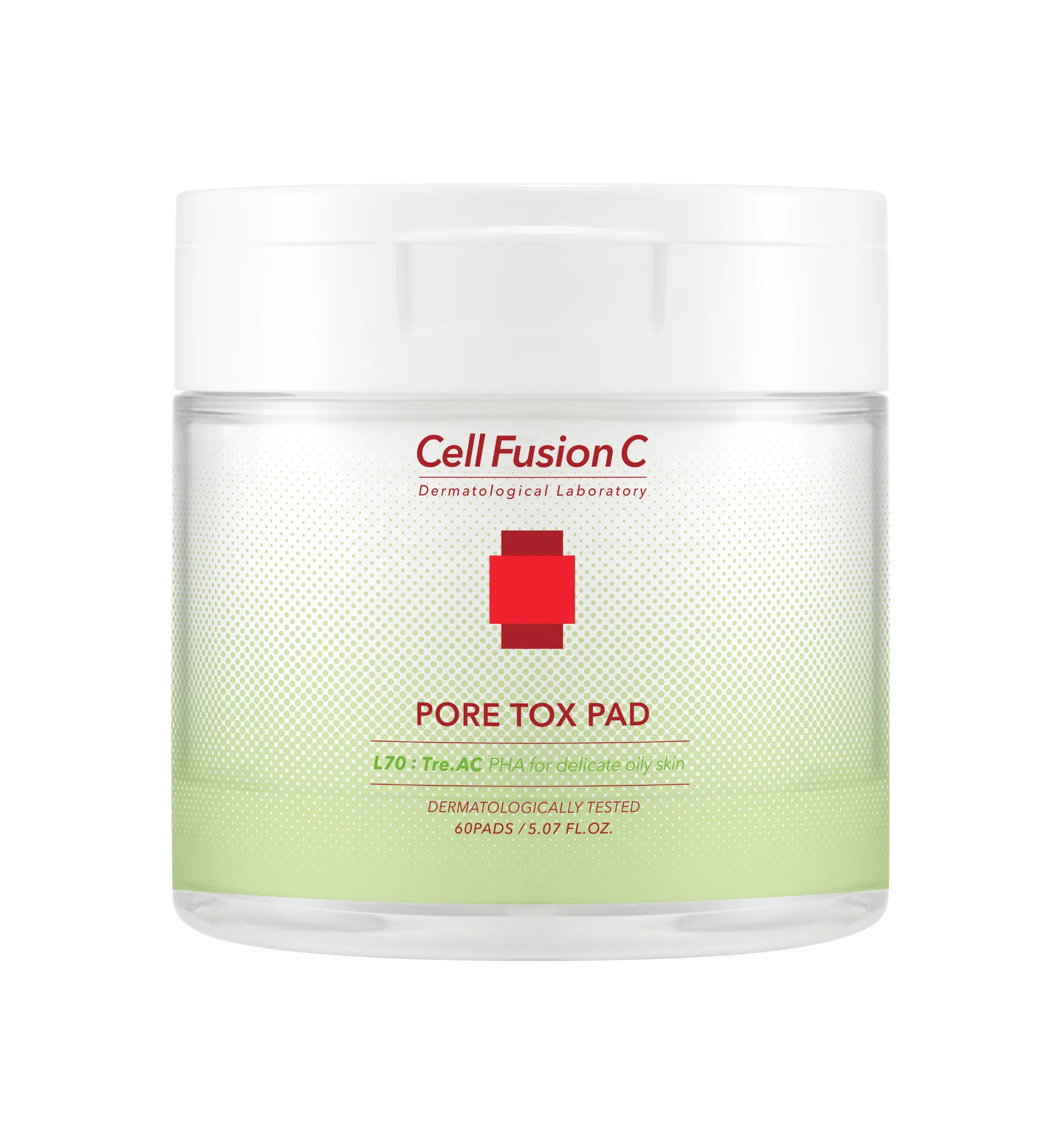 [Cell Fusion C] TRE.AC Pore Tox Pad (60 pads) - LUUELA