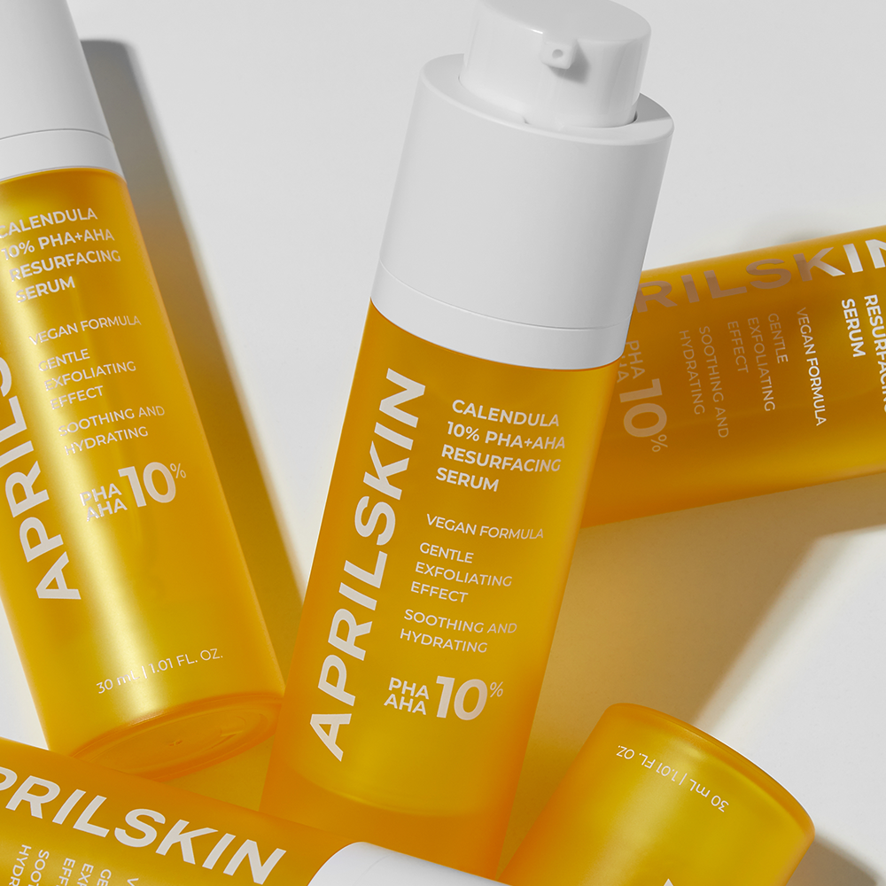 APRILSKIN Calendula PHA + AHA Resurfacing Serum 30ml - LUUELA