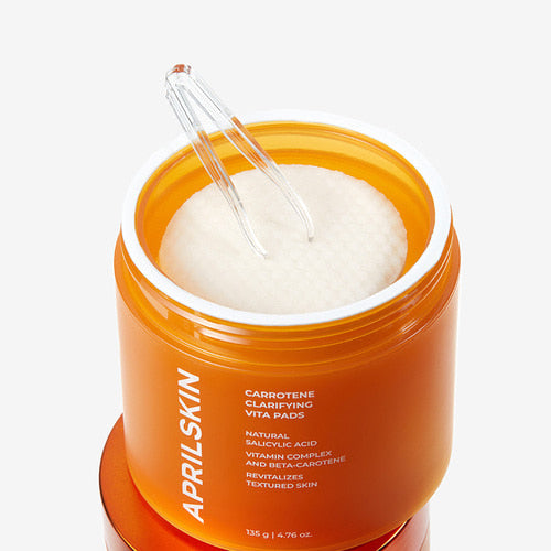 APRILSKIN Carrotene Clarifying Vita Pads 135g - LUUELA