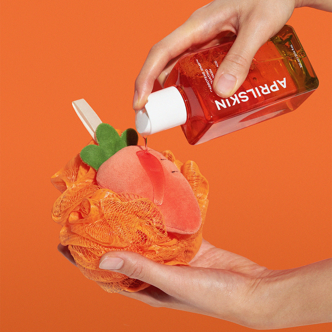 APRILSKIN Carrotene IPMP Exfoliating Body Wash 300ml - LUUELA