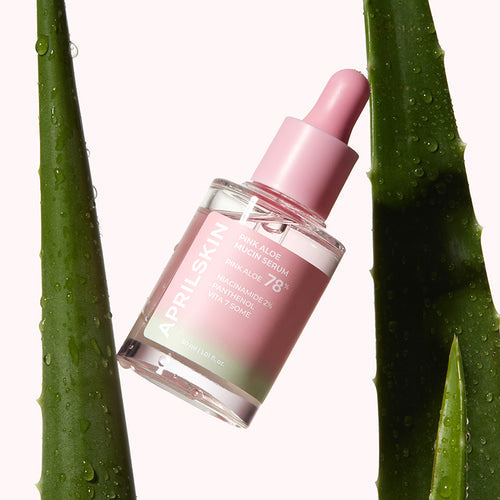 APRILSKIN Pink Aloe Mucin Serum 30ml - LUUELA
