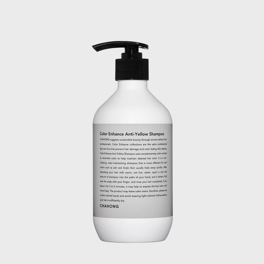 CHAHONG Color Enhance Anti-Yellow Shampoo 300ml - LUUELA