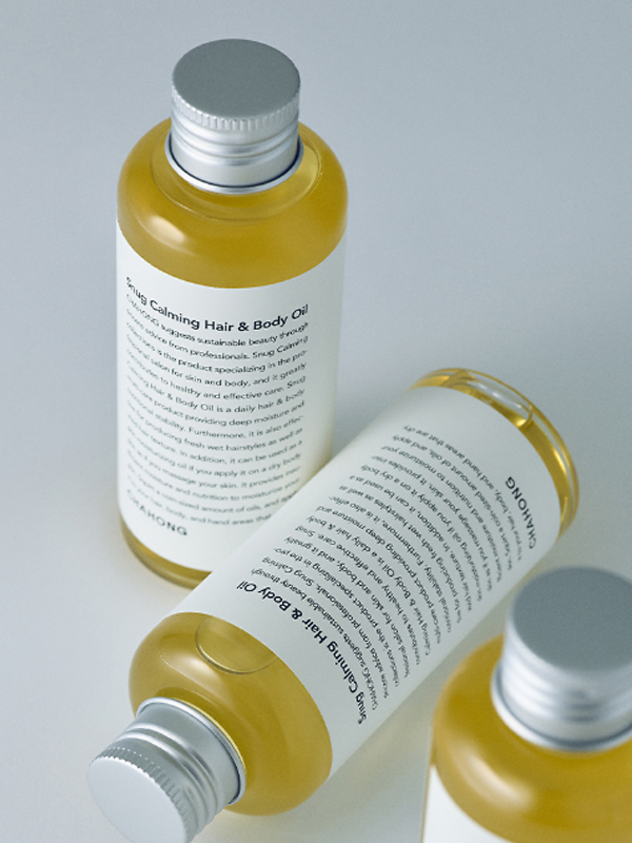 CHAHONG Snug Calming Hair and Body Oil 500ml - LUUELA