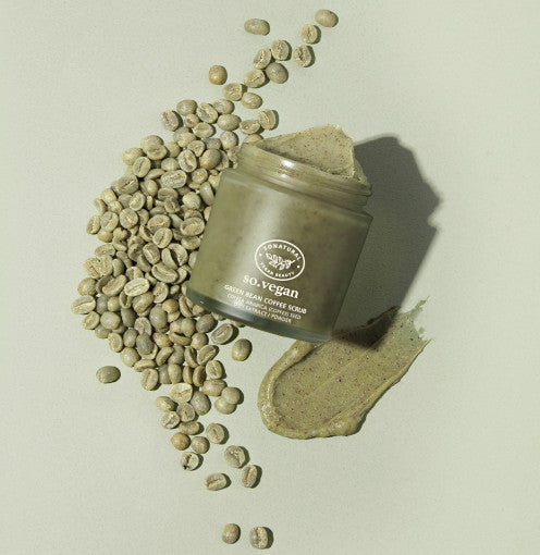 [so natural] So Vegan Green Bean Coffee Scrub 105ml - LUUELA