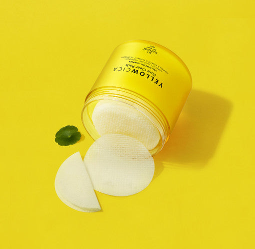 [so natural] Yellow Cica Pore Clear Pad 70ea 140ml - LUUELA