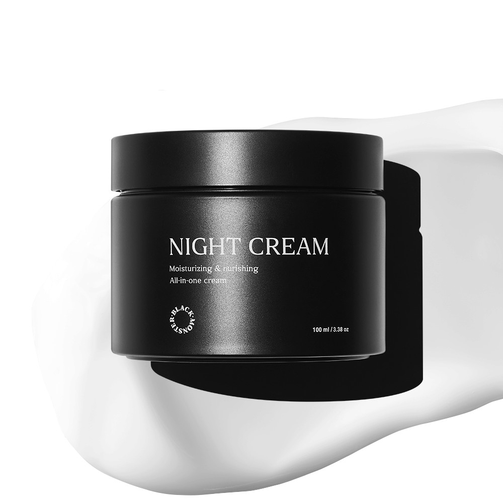 BLACK MONSTER Night Cream 100ml - LUUELA