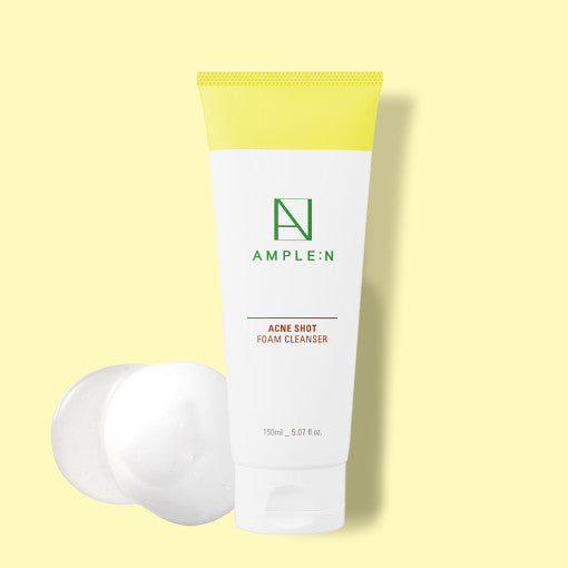 AMPLE:N Acne Shot Foam Cleanser 150ml - LUUELA