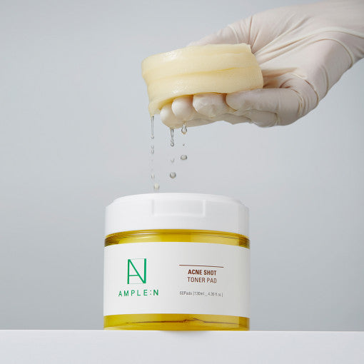 AMPLE:N Acne Shot Toner Pad 130ml - LUUELA