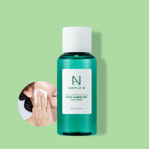 AMPLE:N Centel Calming Shot Cica Toner 200ml - LUUELA