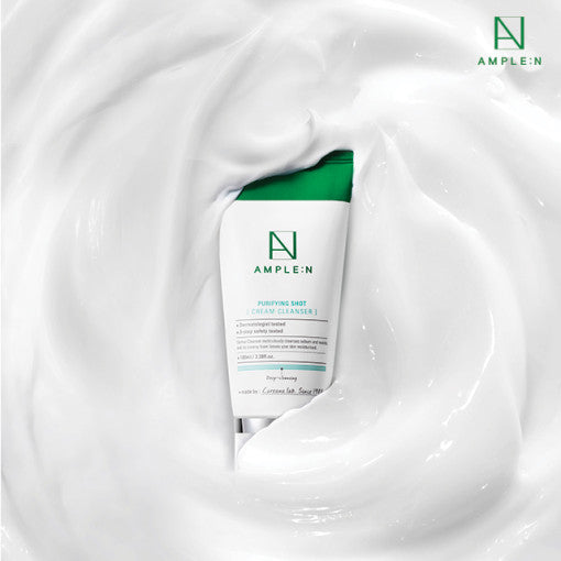 AMPLE:N Purifying Shot Cream Cleanser 150ml - LUUELA