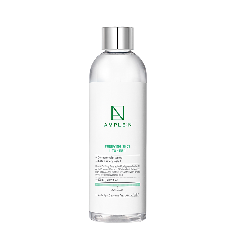 AMPLE:N Purifying Toner Jumbo 600ml - LUUELA