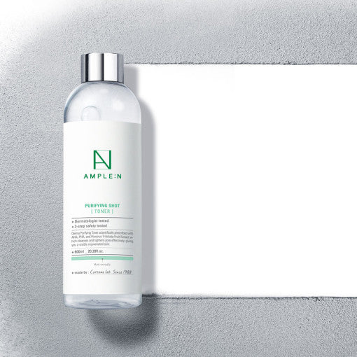 AMPLE:N Purifying Toner Jumbo 600ml - LUUELA