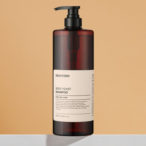 moremo Beer Yeast Hair Loss Care Shampoo 1000ml - LUUELA