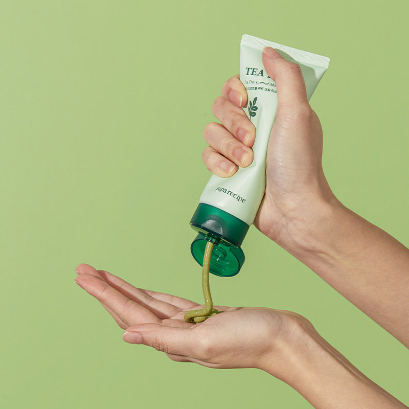 papa recipe Tea Tree Control Mud Cream Mask 100ml - LUUELA