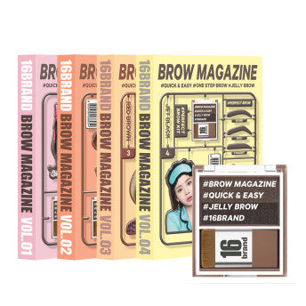 16BRAND 16 Brow Magazine Eyebrow (3colors) - LUUELA