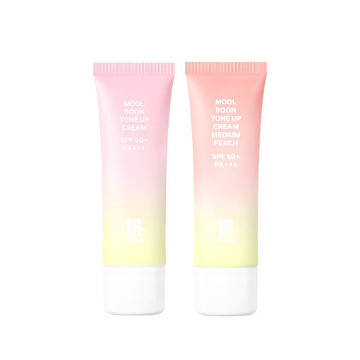 16BRAND 16 Mool Boon Tone Up Cream 50ml (2colors) - LUUELA