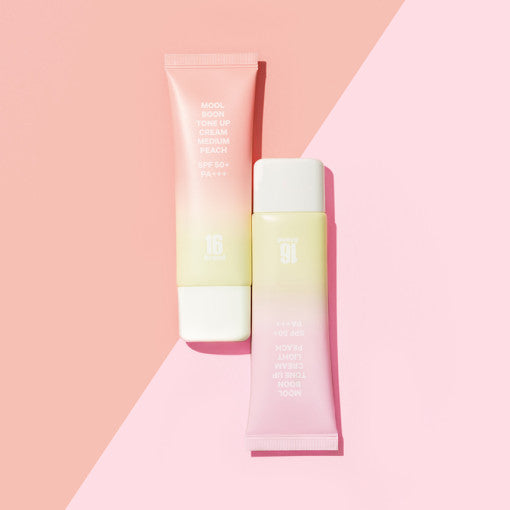 16BRAND 16 Mool Boon Tone Up Cream 50ml (2colors) - LUUELA