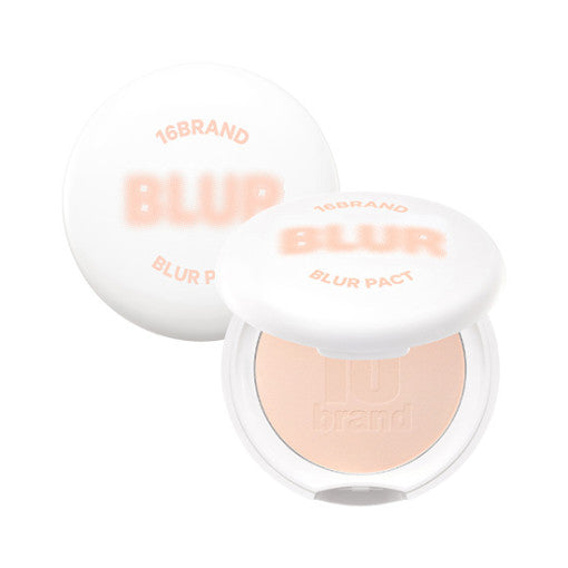 16BRAND Blur Pact 8g #SKIN BEIGE - LUUELA