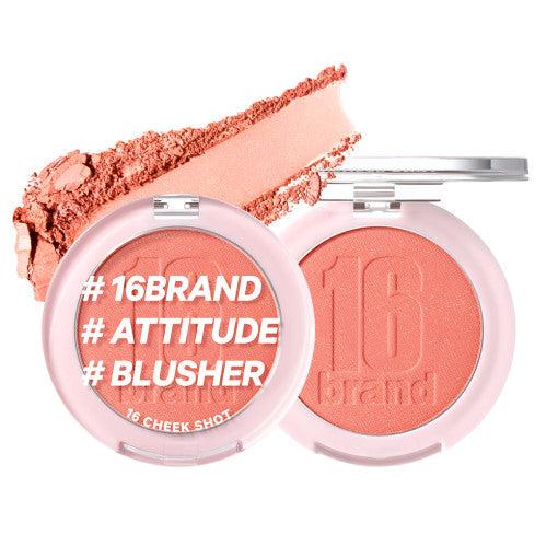 16BRAND Cheek Shot 6g (6colors) - LUUELA