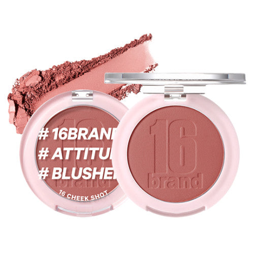 16BRAND Cheek Shot 6g (6colors) - LUUELA