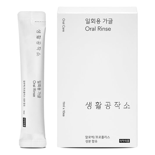 SAENGONG Aloe Propolis Oral Rinse Mouthwash 11ml X 10ea - LUUELA
