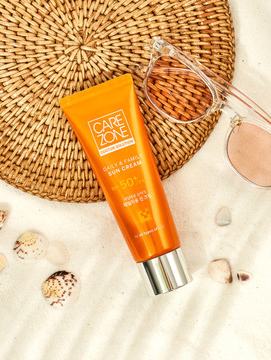 CAREZONE Daily & Family Sun Cream 80ml (SPF50+/PA+++) - LUUELA