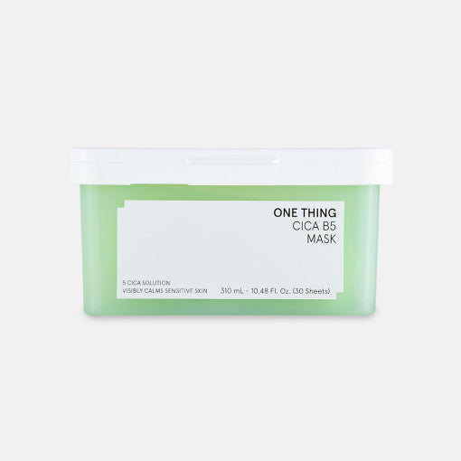 [ONE THING] CICA B5 MASK 310ml (30 sheets) - LUUELA