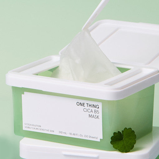 [ONE THING] CICA B5 MASK 310ml (30 sheets) - LUUELA