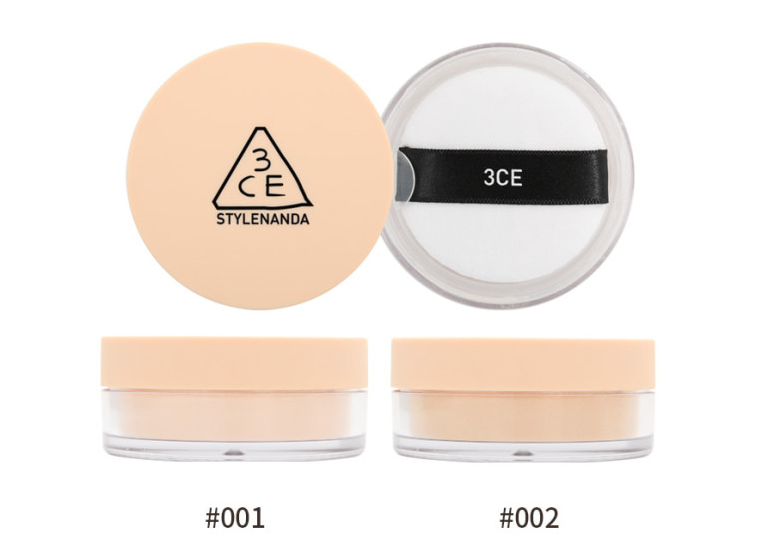 3CE Natural Finish Loose Powder 8.5g - LUUELA