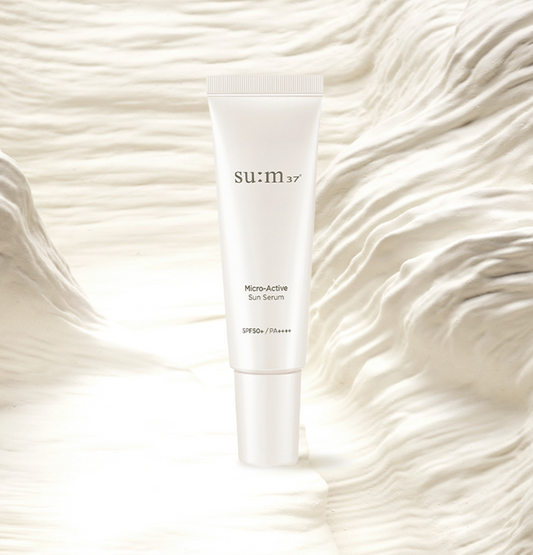 [su:m37] Micro-Active Sun Serum SPF 50+ / PA++++ 50ml - LUUELA