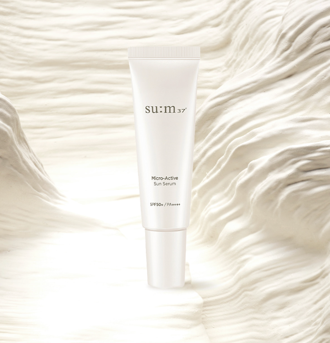 [su:m37] Micro-Active Sun Serum SPF 50+ / PA++++ 50ml - LUUELA