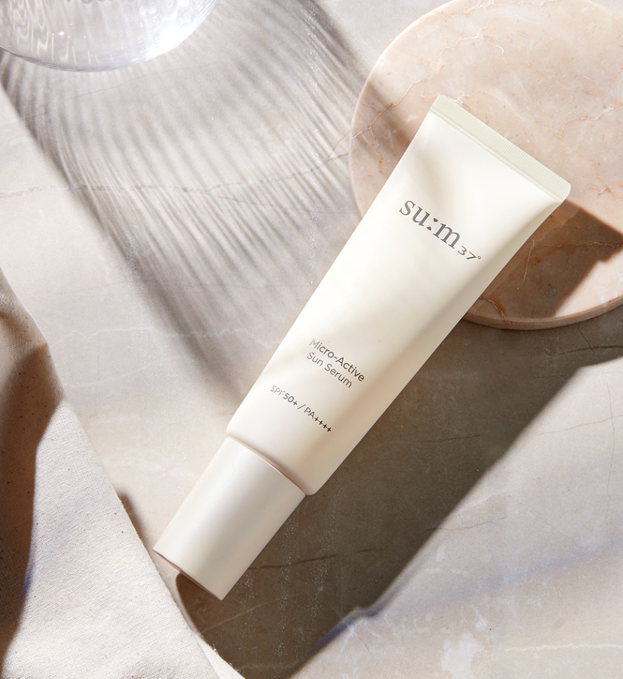 [su:m37] Micro-Active Sun Serum SPF 50+ / PA++++ 50ml - LUUELA