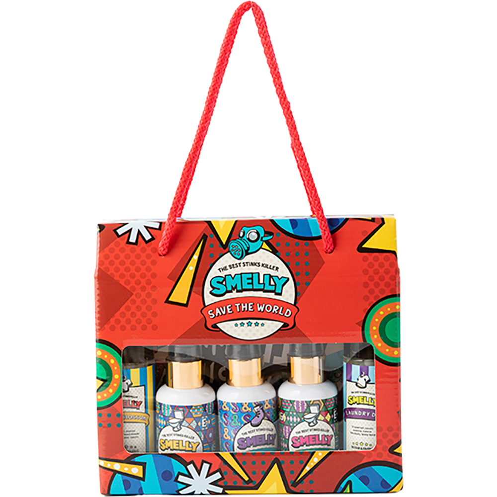 SMELLY Toilet Spray Gift Box SET (BLUE) - LUUELA