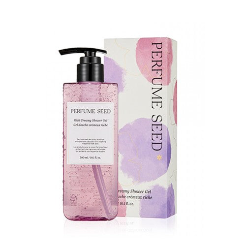 THE FACE SHOP Perfume Seed Velvet Rich Creamy Shower Gel 300ml - LUUELA