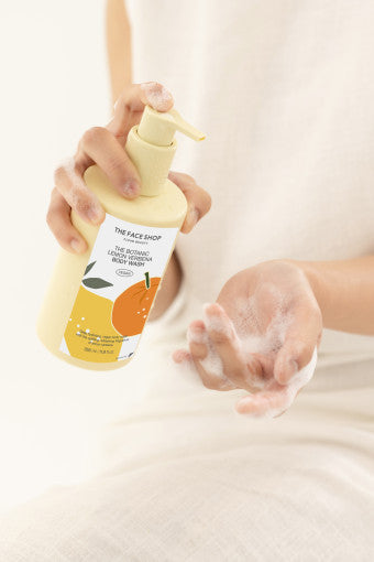 THE FACE SHOP The Botanic Lemon Verbena Body Wash 350ml - LUUELA