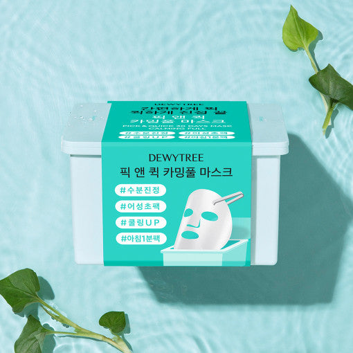 DEWYTREE PICK & QUICK Calming Full Mask 30ea - LUUELA